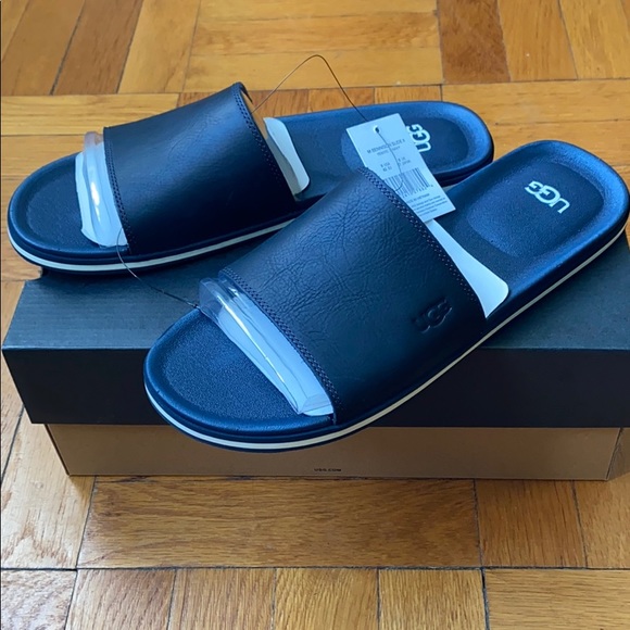 ‼️SOLD‼️Mens UGG Leather Sandals Flip-Flops - Picture 4 of 6